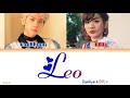 Bolbbalgan4 (feat. Baekhyun) - Leo ( 나비와 고양이 ) __ Color coded lyrics ( Han/ Rom/Eng )