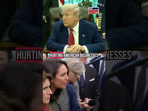 Video | Trump on making US companies pay tariffs