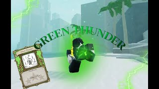 This GREEN THUNDER build is OVERPOWERED... | Deepwoken