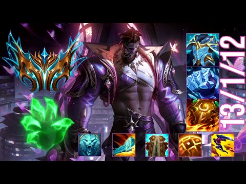 TOP 1 CHALLENGER Guides How to Play K'SANTE TOP & Carry + Best Build/Runes Season 13 Patch 13.3