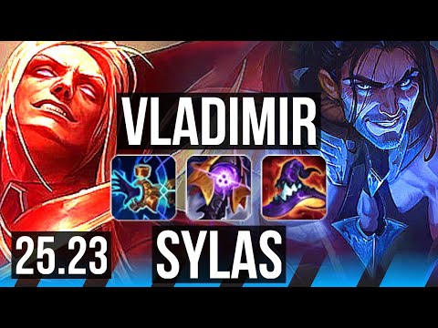 VLADIMIR vs SYLAS (MID) | 600+ games | EUW Master | 25.23