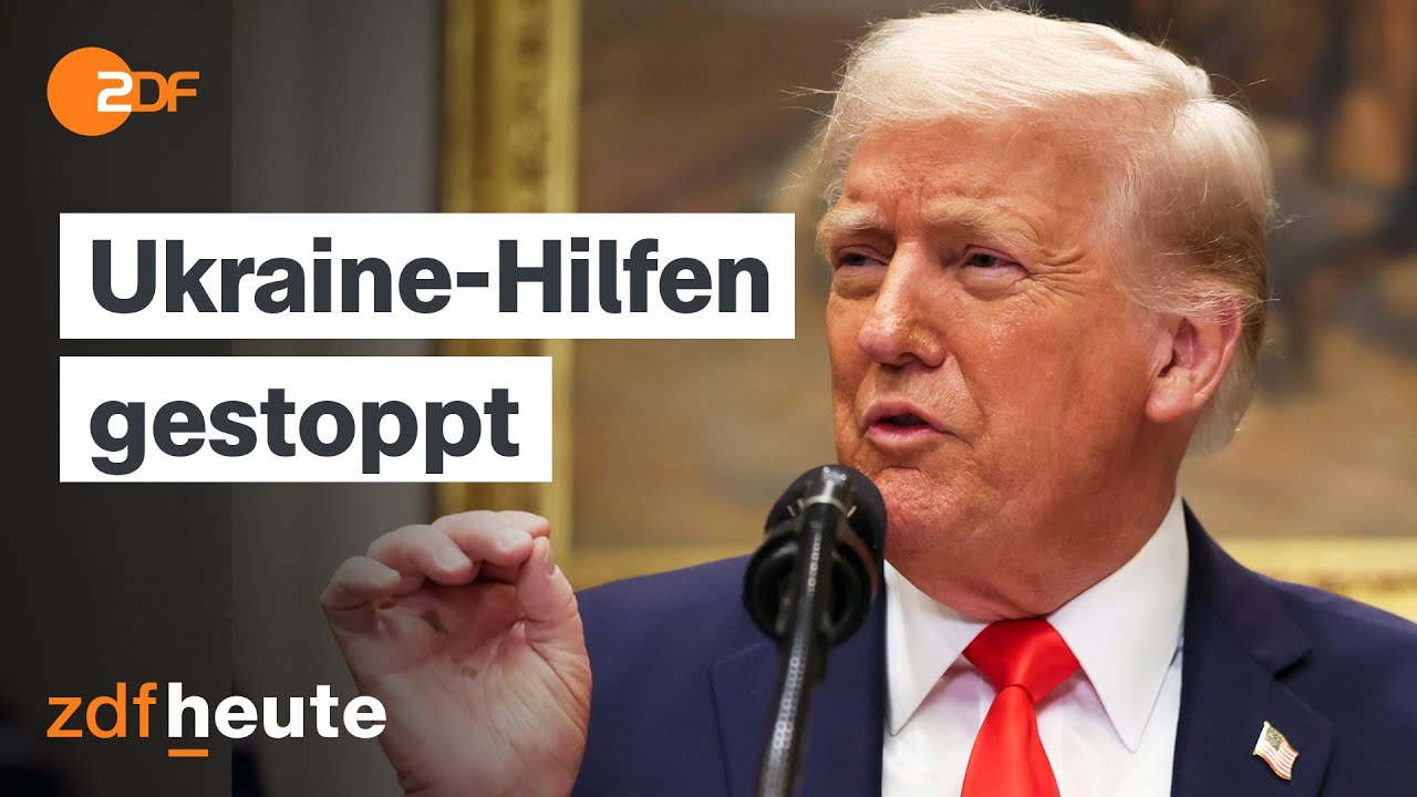 USA setzen Militärhilfen für Ukraine aus