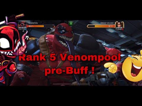 Rank 5/65 Venompool Prebuff - marvel contest of champions