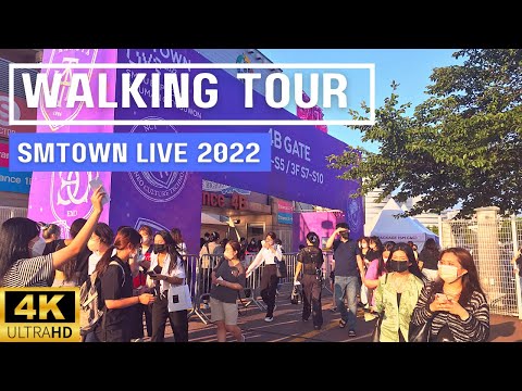 [4K] Walking Tour: SMTOWN Live 2022: SMCU Express@Human City Suwon