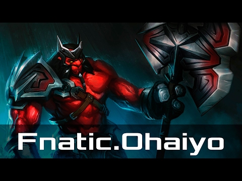 [Epic Ending] Fnatic.Ohaiyo - Axe, Off Lane (Feb 9, 2017)