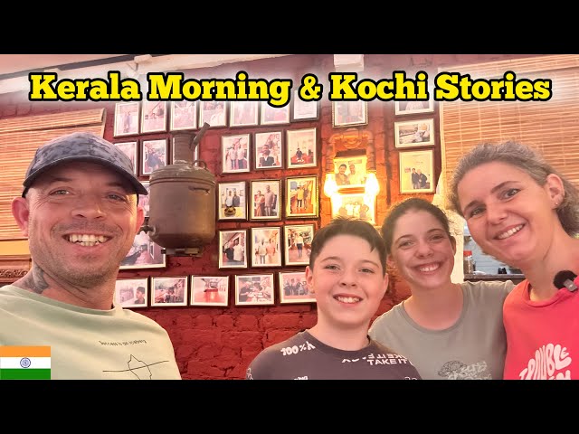 Travel vlog - Kerala Traditional Breakfast & Jewish Town in India | We Didn’t Expect This!!