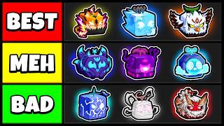 Ranking EVERY Fruit In Blox Fruits PVP Update!