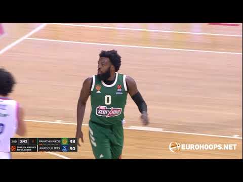 Panathinaikos OPAP Athens-Anadolou Efes Istanbul 77-80: Shelvin Mack (18 points)