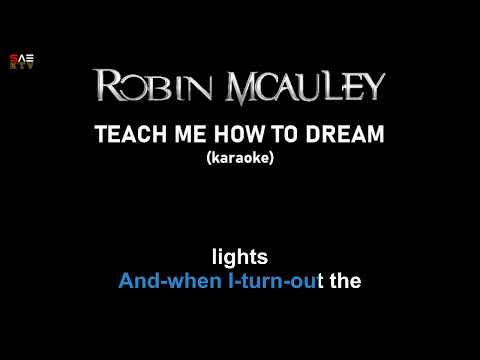 Karaoke Robin McAuley - Teach Me How To Dream
