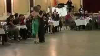 hacen su presentacion en milonga de los Zucca Rebecca O´laiore y Nany Peralta