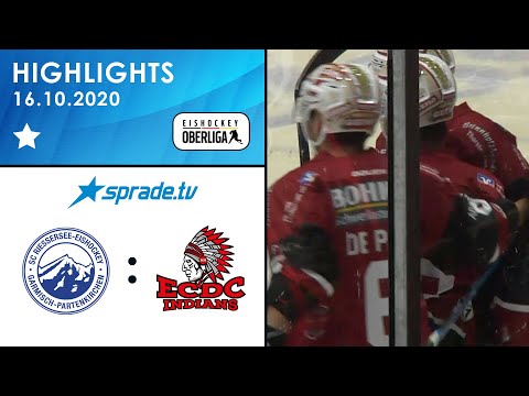 16.10.2020 - Highlights - SC Riessersee vs. ECDC Memmingen Indians
