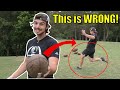 How to Punt A Football Further AND Higher!