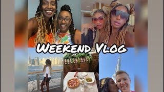 Weekend vlog|| Blackgirlsindubai | Networking event | Brunch | sundaying with bae
