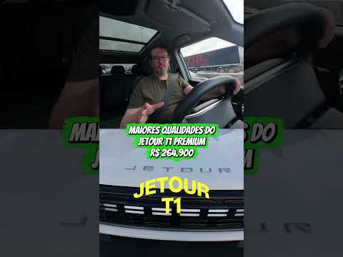 MAIORES QUALIDADES! O que faz o Jetour T1 Premium valer a pena por R$ 264.900! 😱🚘