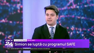 Jurnalul de seară. Simion intervine în scandalul SAFE și acuză Coaliția PSD-PNL că a jefuit România