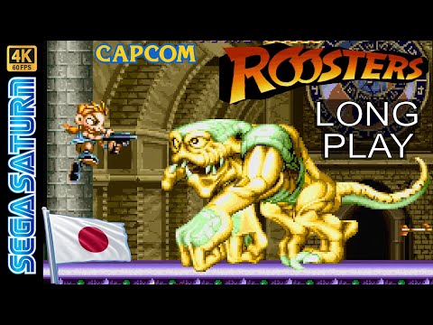 Roosters - Full Playthrough on a real Sega Saturn in 4K