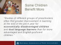 Webinar Preschool Effects What The Research Does And Does Not Say