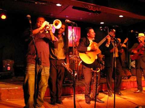 Alexis Baro trumpet solo with Sierra Maestra