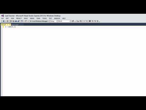 Lua Tutorial 28 Calling C Functions From Lua