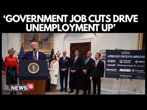 Trump Says Rise in Unemployment Linked to Federal Workforce Cuts, Private Sector Adds Jobs | N18G