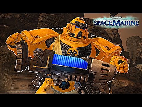 Angel of Vigilance with Plasma Gun | Warhammer 40,000: Space Marine, Augmented Mod