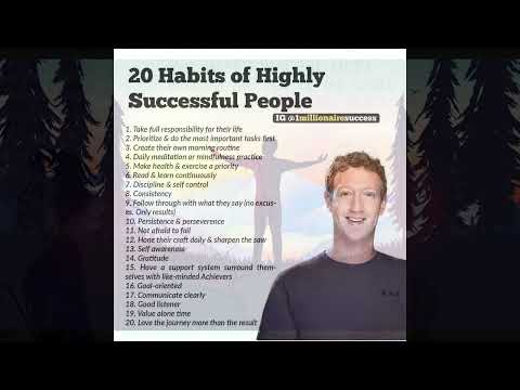 20 HABITS of a Positive Mind - Napoleon Hill