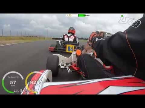 Rotax DD2 practice session - Thy Karting Center