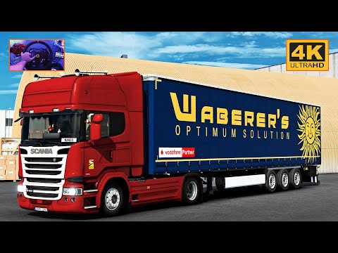 Scania R480 | Villareal - Córdoba | ETS2 Gameplay 4K + wheel cam