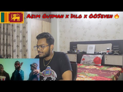 Azim Ousman x Dilo x OOSeven - Popcorn (Official Music Video) | SINHALA RAP REACTION