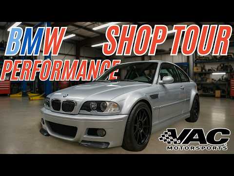 BMW PERFORMANCE SHOP | Inside VAC Motorsports