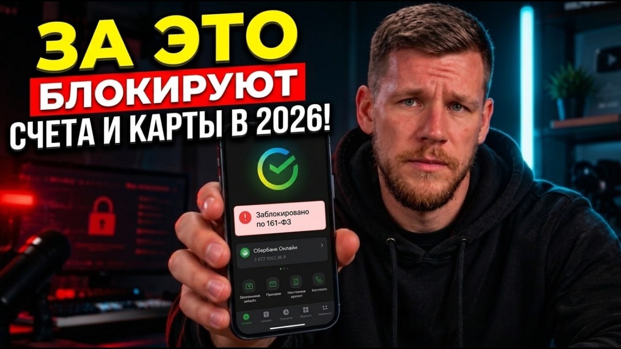 ВАШУ КАРТУ ЗАБЛОКИРУЮТ: Новый закон о переводах, о котором молчат банки