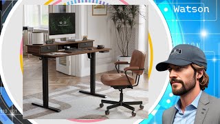 FEZiBO Jasper Electric Standing Desk -  4 Height Presets, Anti-Collision Protection