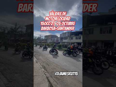 #válidas de #motovelocidad #150 cc #2t #novatos #nacional 5 #octubre #2025 #barbosa #santander #live