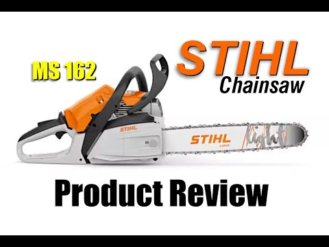 STIHL MS 162 Chainsaw Review & Overview | Power, Performance & Features Tested!
