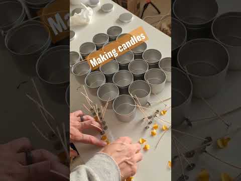 how I make candles at home for my small business #candlemaking #candle #candles #smallbusiness