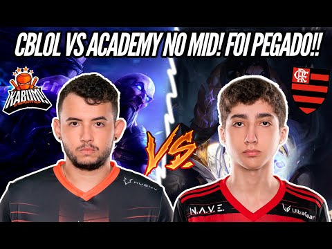 JEAN MAGO VS EVROT, DUELO DE CBLOL VS ACADEMY NO MID!
