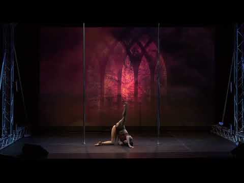 1st Place, Pole Sport, Elite, 2022 LOLPoleFest - Elizabeth Sparkles