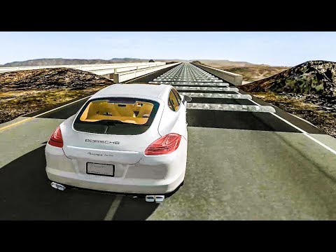 SPEEDBUMPS AT MAX SPEED #12 - BeamNG Drive