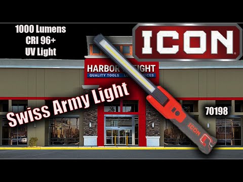 The New Harbor Freight Icon 1000 Lumen Bar Light 70198