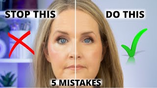 Over 40? 5 "Makeup Mistakes" We Make As We Age (And How To Correct Them) - OVER 50