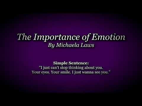 『Michaela』The Importance of Emotion