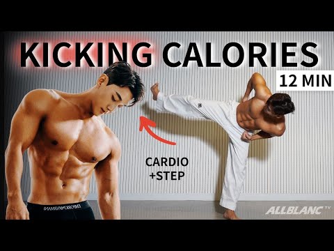 [EN] 12 MIN KICKING CALORIES - Taekwondo Dance Cardio