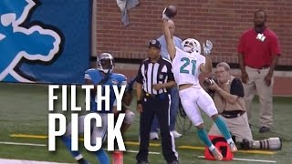 Brent Grimes and Calvin Johnson Exchange Spectacular Plays, Part 2
