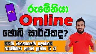 රුමේනියා ඔන්ලයින් ජොබ් එකෙන් ගොඩ ගියපු ඔවුන්ගේ කතාව | How to successfully apply online to Romania