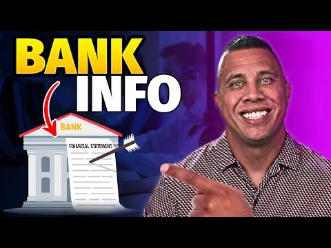 How To Ask For The Bank Information
