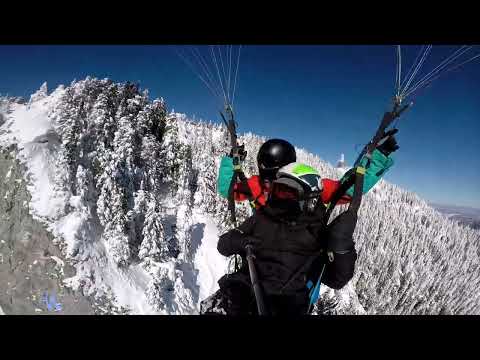 Zbor în doi. Zbor în tandem cu parapanta in Poiana Brașov