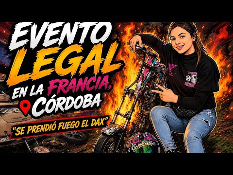 evento  legal en la francia, córdoba (se prendió fuego el dax😱)