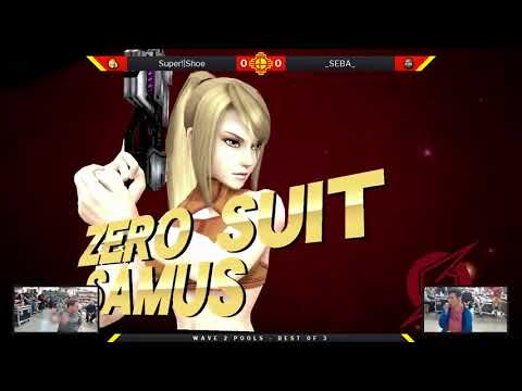 808s & Shieldbreaks Wave 2 Pools - Shoe (Zero Suit Samus) vs _SEBA_ (Sheik)