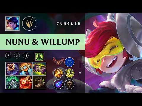 Nunu & Willump Jungle vs Gwen - EUW Grandmaster Patch 26.04