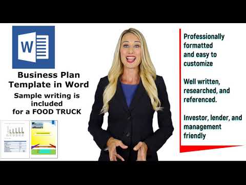 , title : 'Food Truck business plan - Template Package with Example & Sample'